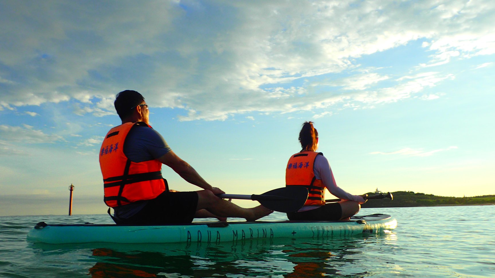 澎湖旅遊-立式划槳(SUP)教學及巡航